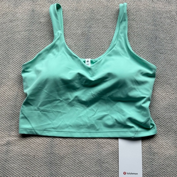 lululemon athletica Tops - Lululemon Align Tank Top Wild Mint Green Size 12 NWT